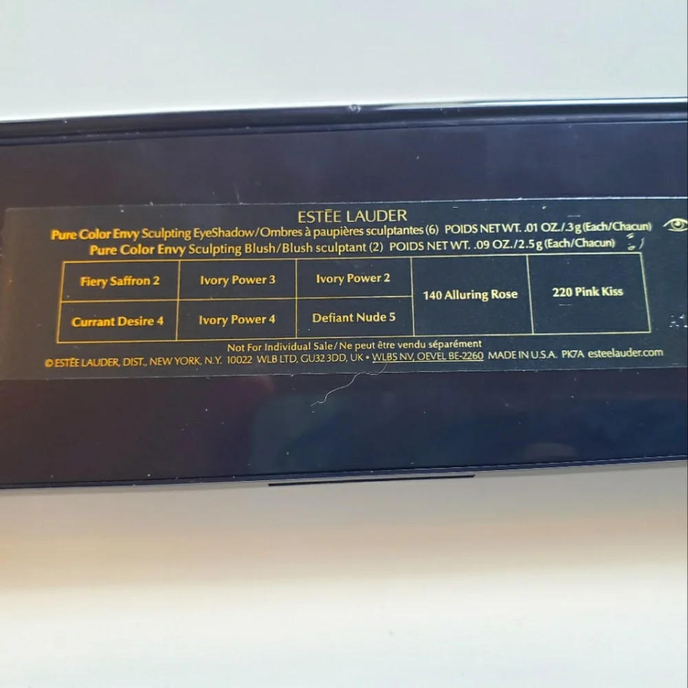 Estee Lauder - Pure Color Envy eyeshadow palette